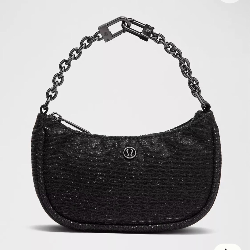 lululemon athletica Sparkling Black Mini Bag